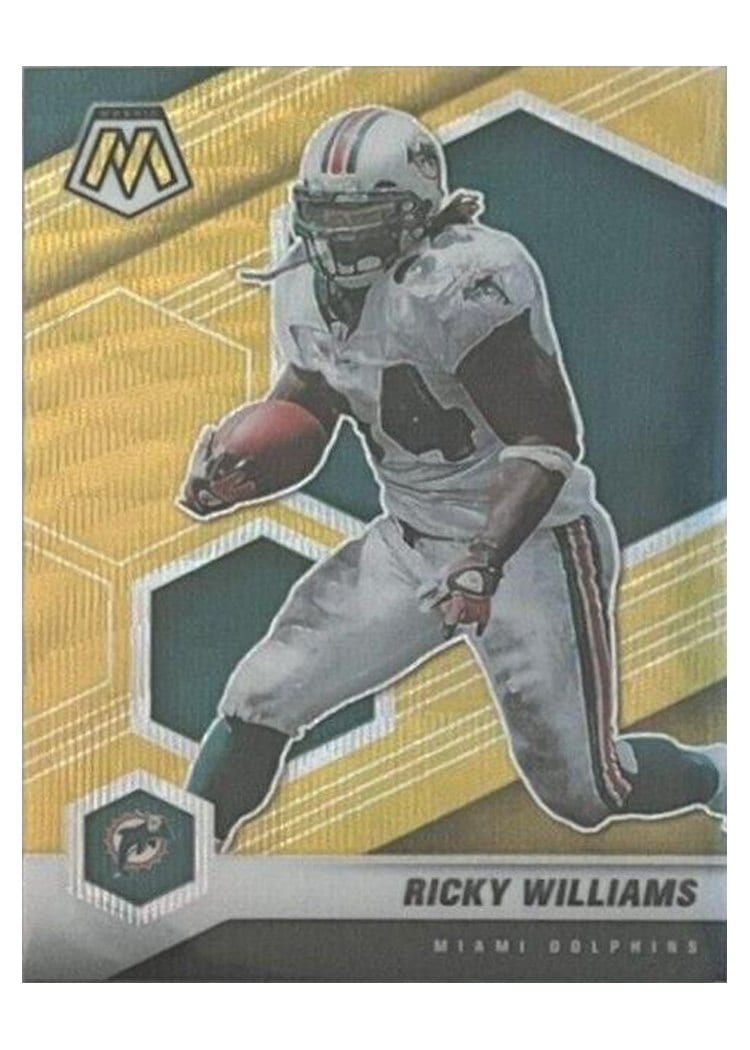2021 Panini Mosaic Base Set Ricky Williams #124 card