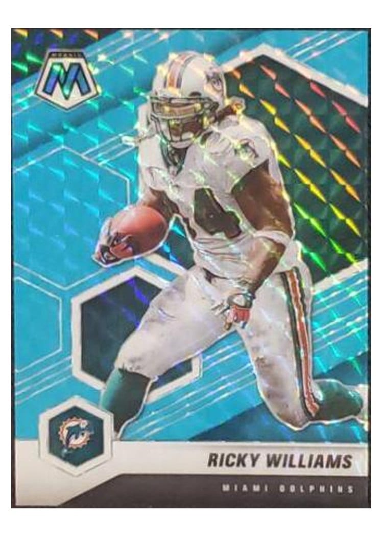 2021 Panini Mosaic Base Set Ricky Williams #124 card