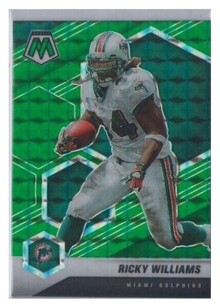 2021 Panini Mosaic Base Set Ricky Williams #124 card