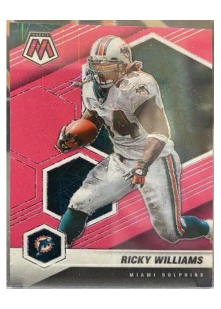 2021 Panini Mosaic Base Set Ricky Williams #124 card