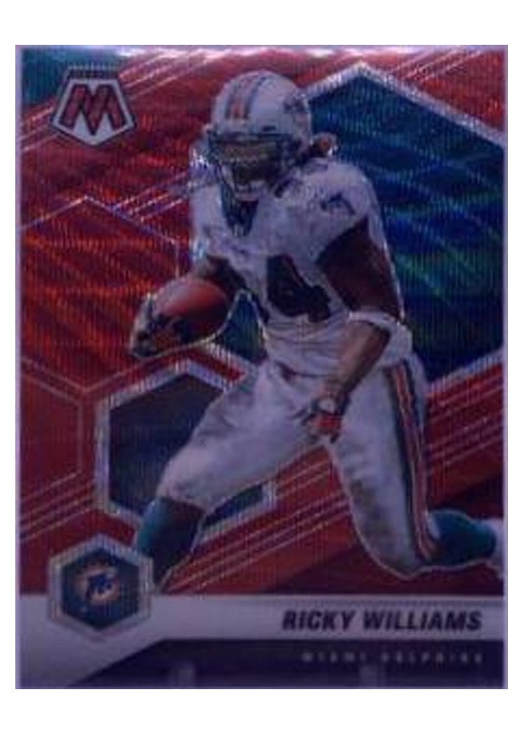 2021 Panini Mosaic Base Set Ricky Williams #124 card
