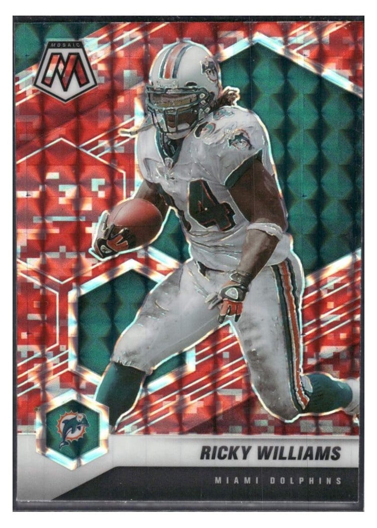 2021 Panini Mosaic Base Set Ricky Williams #124 card