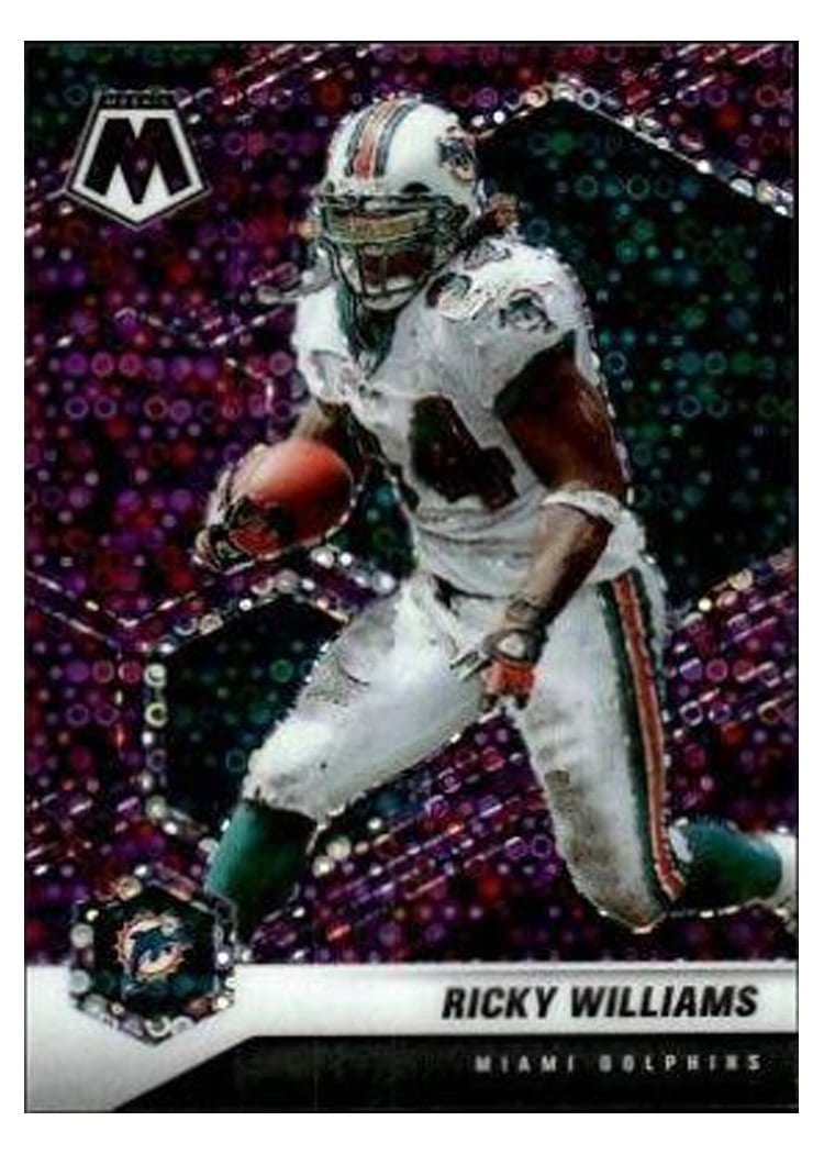 2021 Panini Mosaic Base Set Ricky Williams #124 card