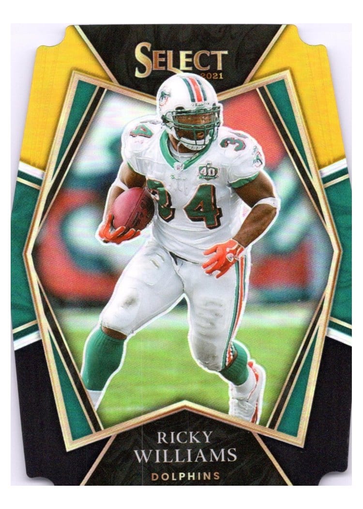 2021 Panini Select Base Set Ricky Williams #136 card