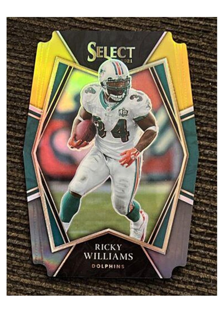 2021 Panini Select Base Set Ricky Williams #136 card