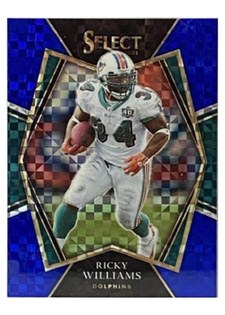2021 Panini Select Base Set Ricky Williams #136 card