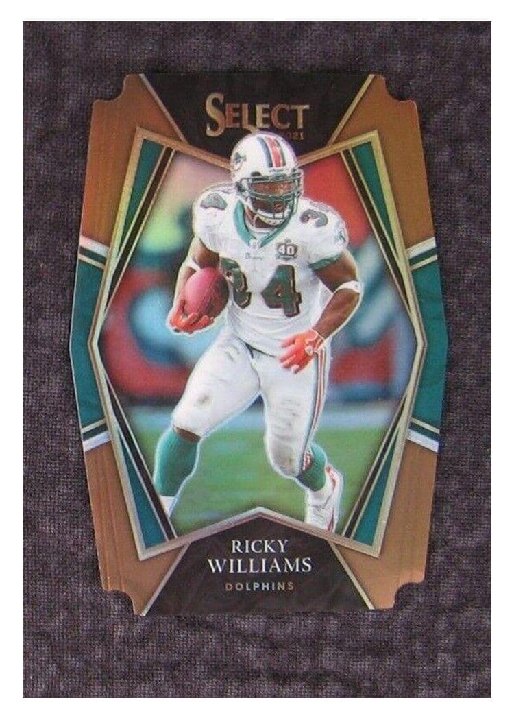 2021 Panini Select Base Set Ricky Williams #136 card