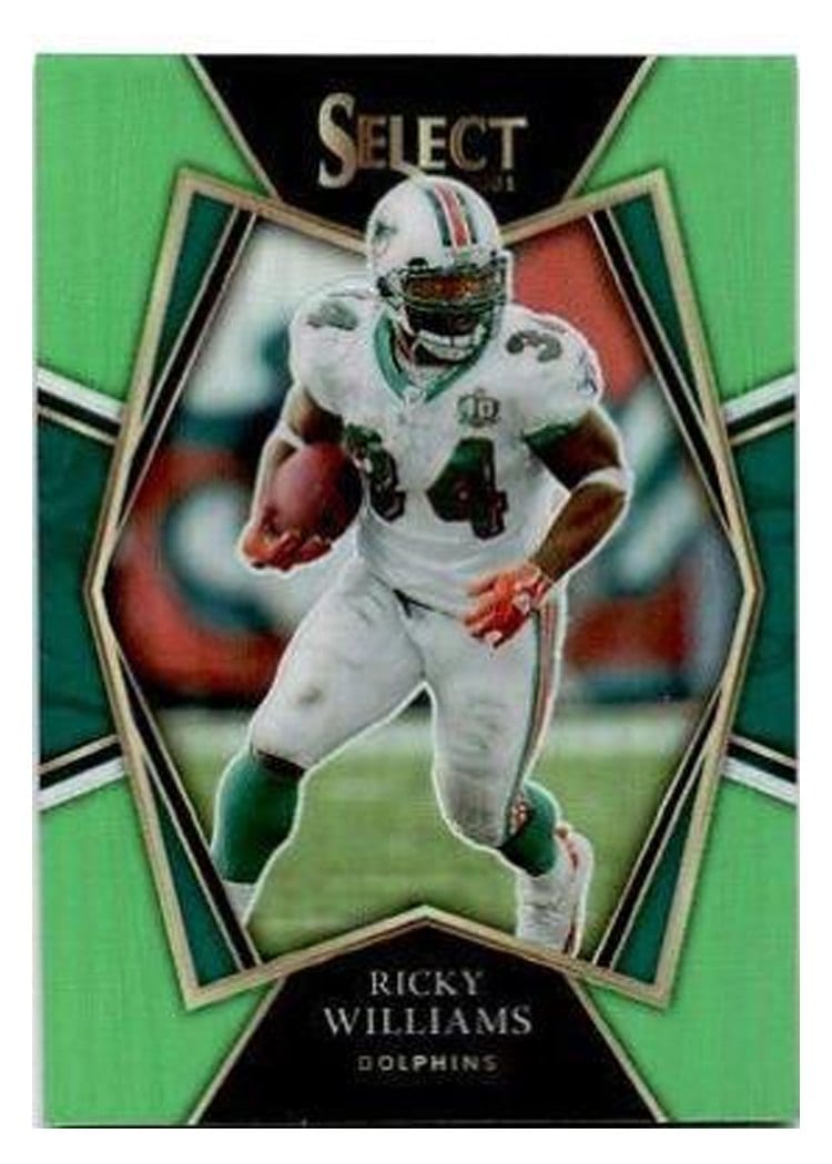 2021 Panini Select Base Set Ricky Williams #136 card