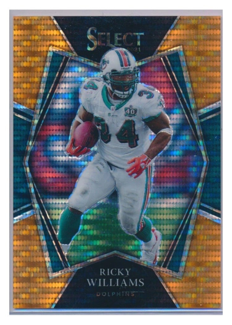 2021 Panini Select Base Set Ricky Williams #136 card