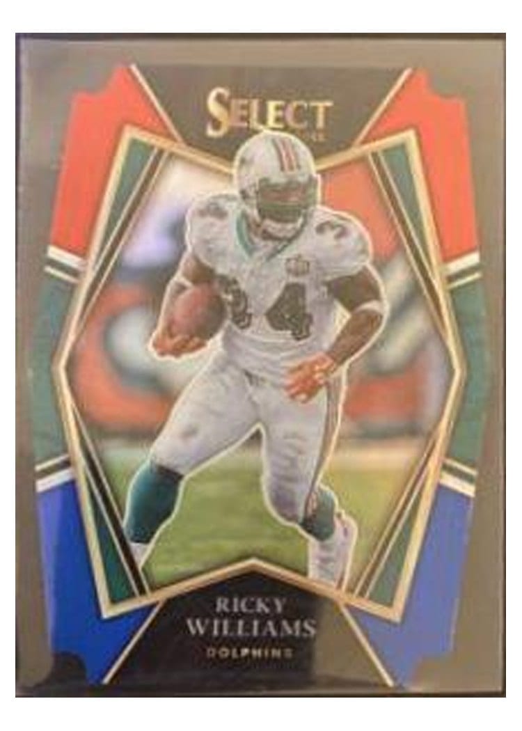2021 Panini Select Base Set Ricky Williams #136 card