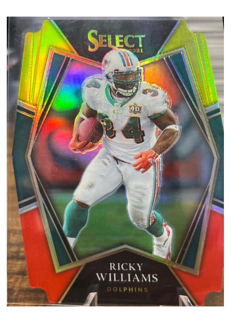 2021 Panini Select Base Set Ricky Williams #136 card