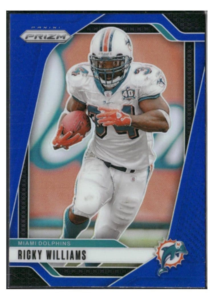 2024 Panini Prizm Base Set Ricky Williams Blue #183 card