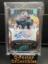 2024 Topps Resurgence Resurgence Signatures Ricky Williams #RS-RWI card