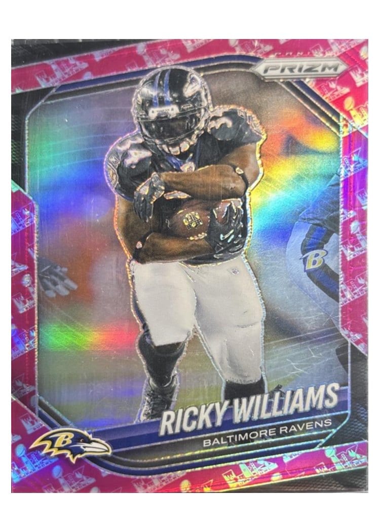 2025 Panini Prizm Base Set Ricky Williams #158 card
