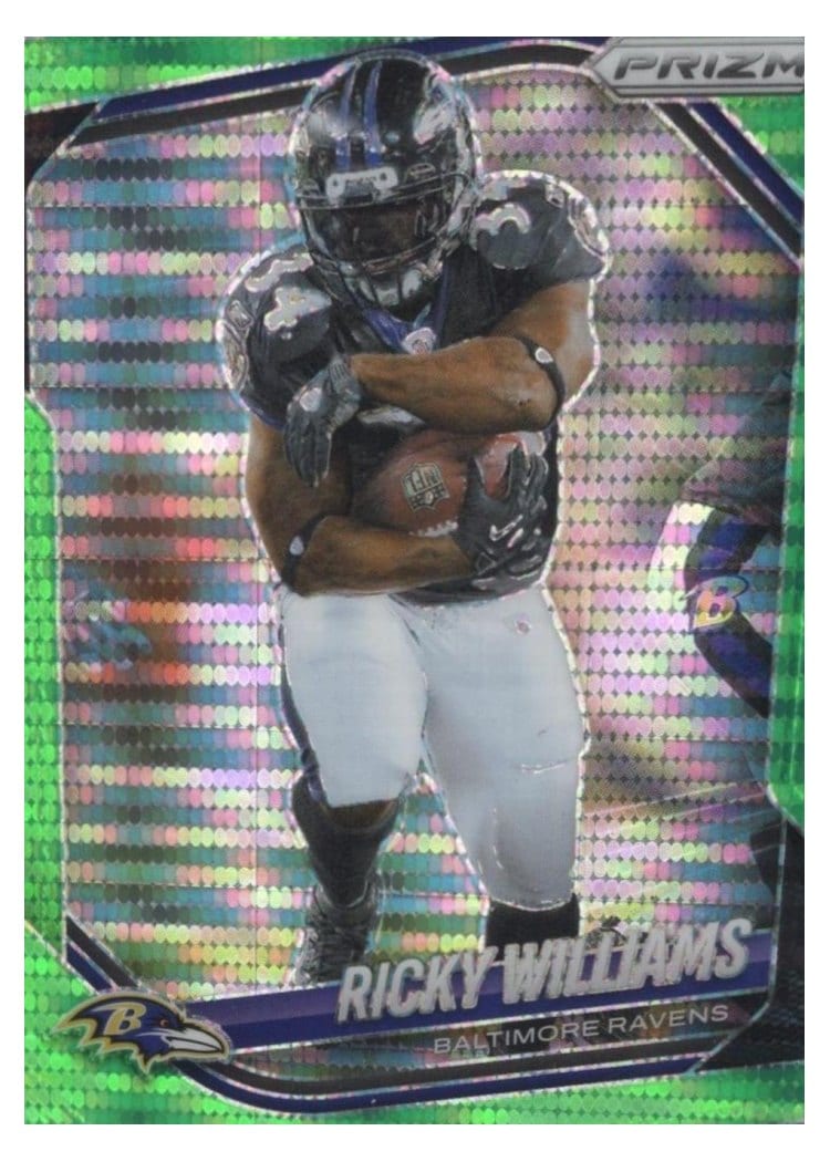 2025 Panini Prizm Base Set Ricky Williams #158 card