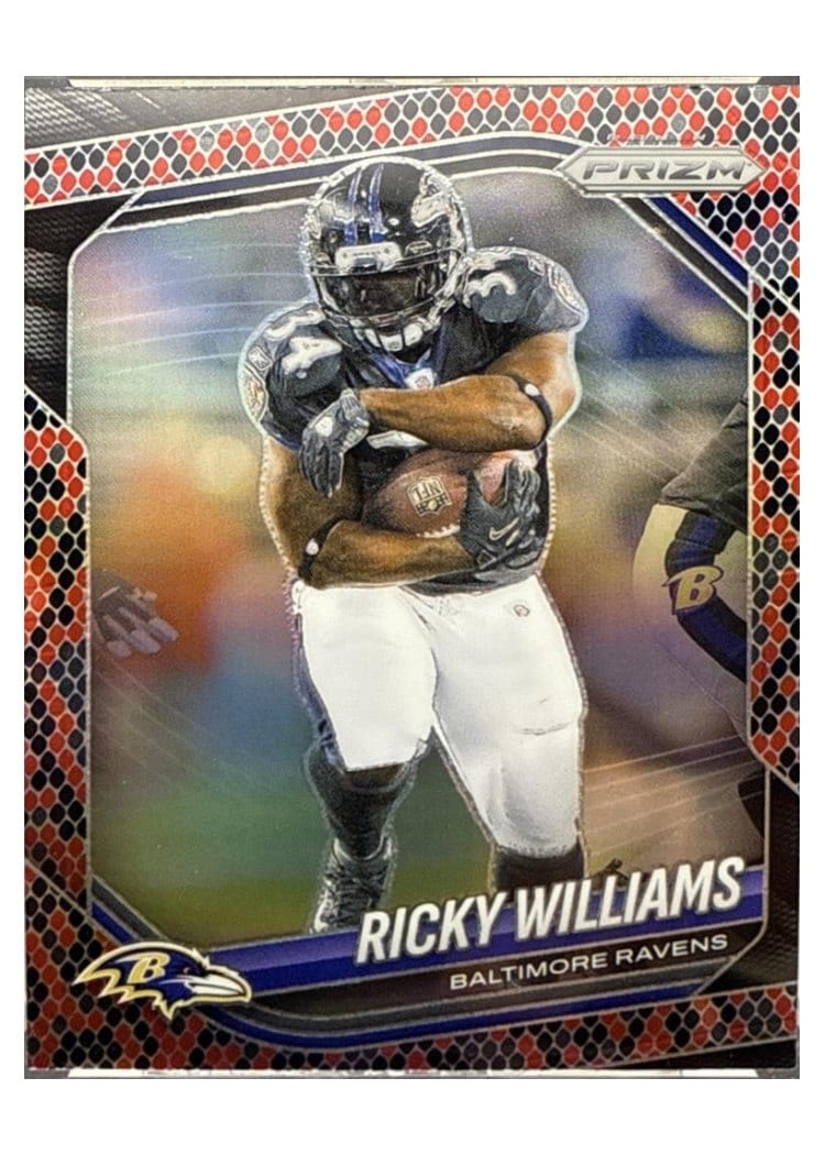 2025 Panini Prizm Base Set Ricky Williams #158 card