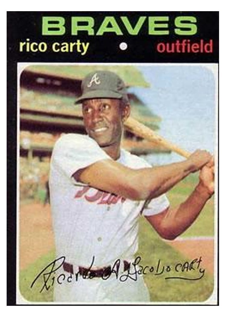 1971 Topps Rico Carty #270 card