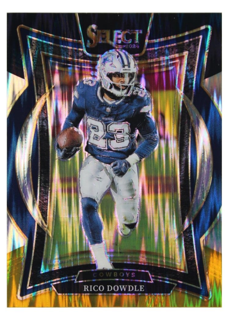2024 Panini Select Base Set Rico Dowdle #90 card