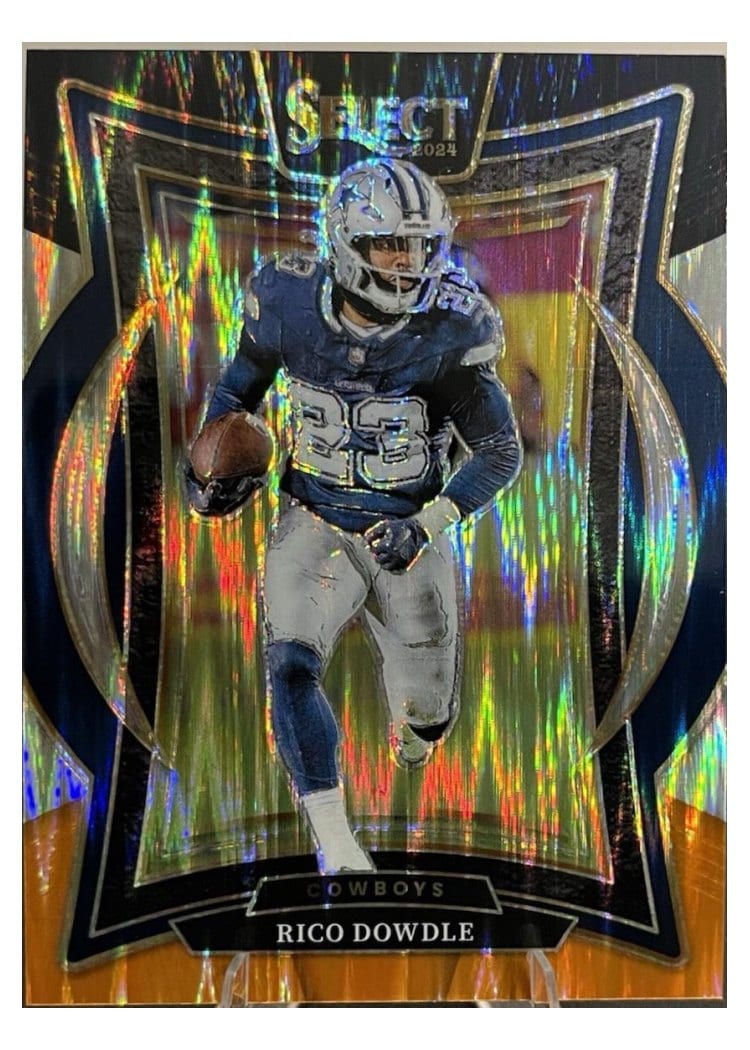 2024 Panini Select Base Set Rico Dowdle #90 card
