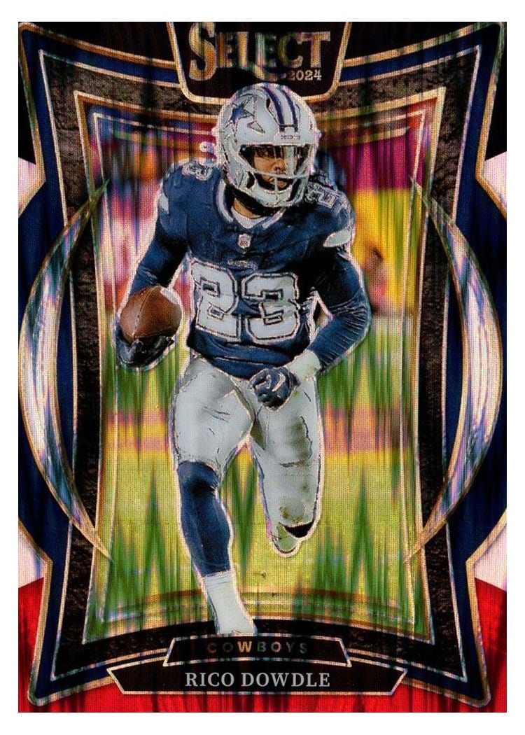 2024 Panini Select Base Set Rico Dowdle #90 card