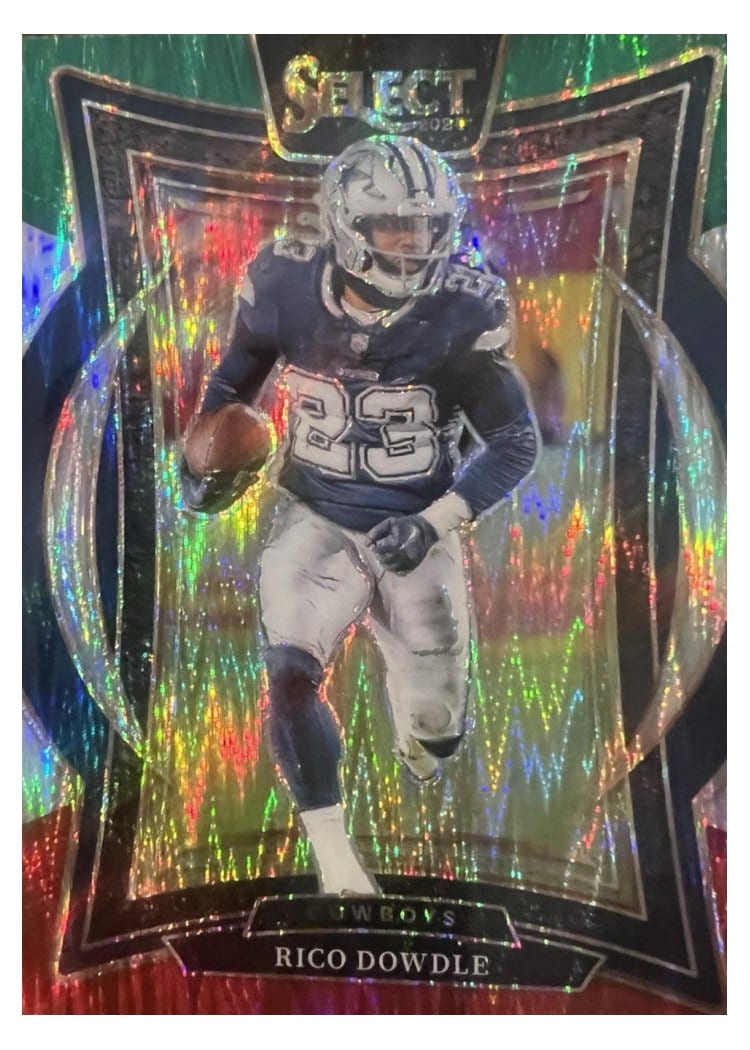 2024 Panini Select Base Set Rico Dowdle #90 card