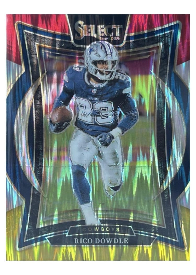 2024 Panini Select Base Set Rico Dowdle #90 card