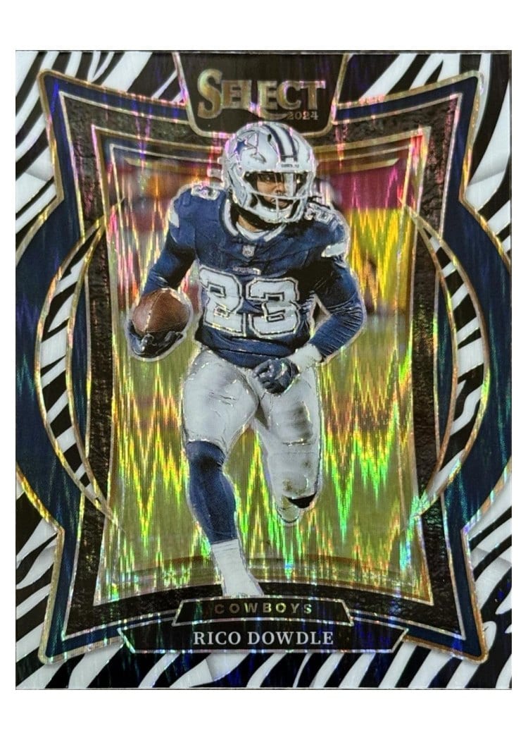 2024 Panini Select Base Set Rico Dowdle #90 card