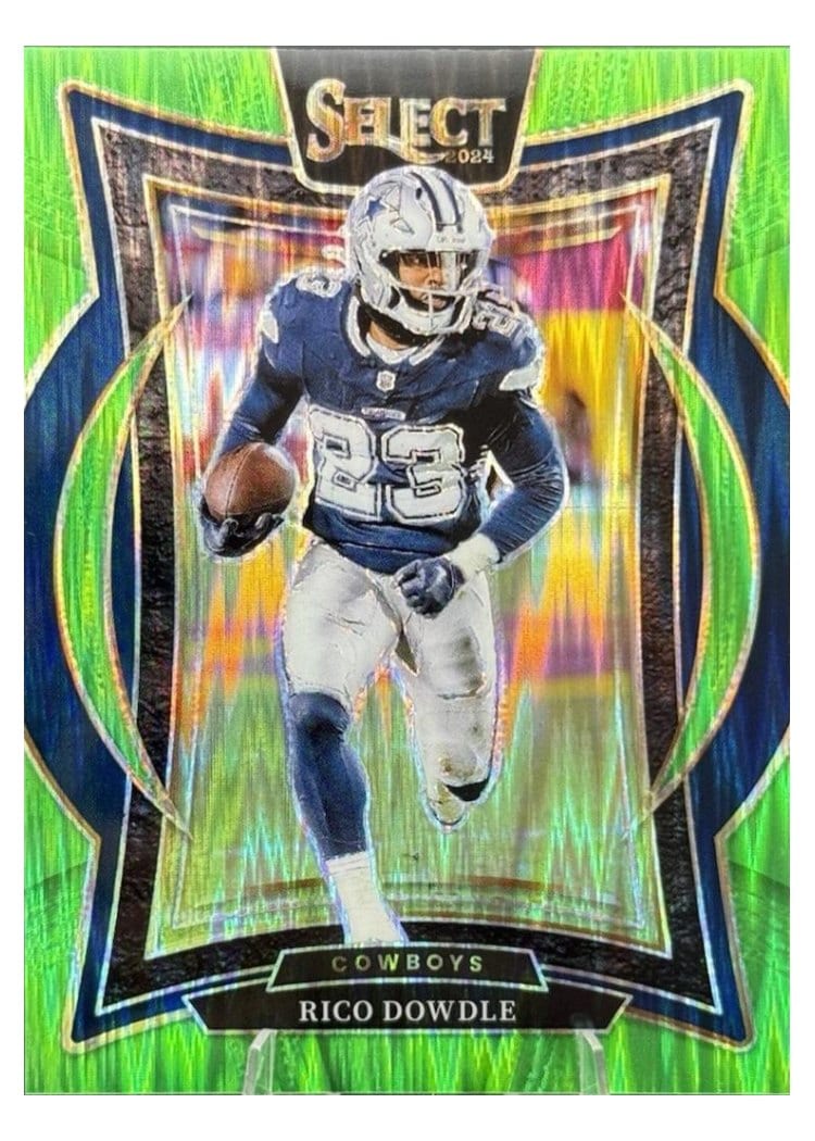 2024 Panini Select Base Set Rico Dowdle #90 card