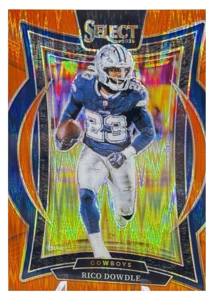2024 Panini Select Base Set Rico Dowdle #90 card