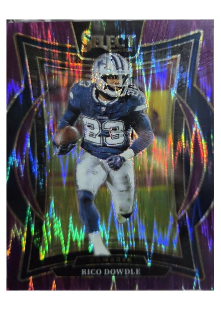 2024 Panini Select Base Set Rico Dowdle #90 card