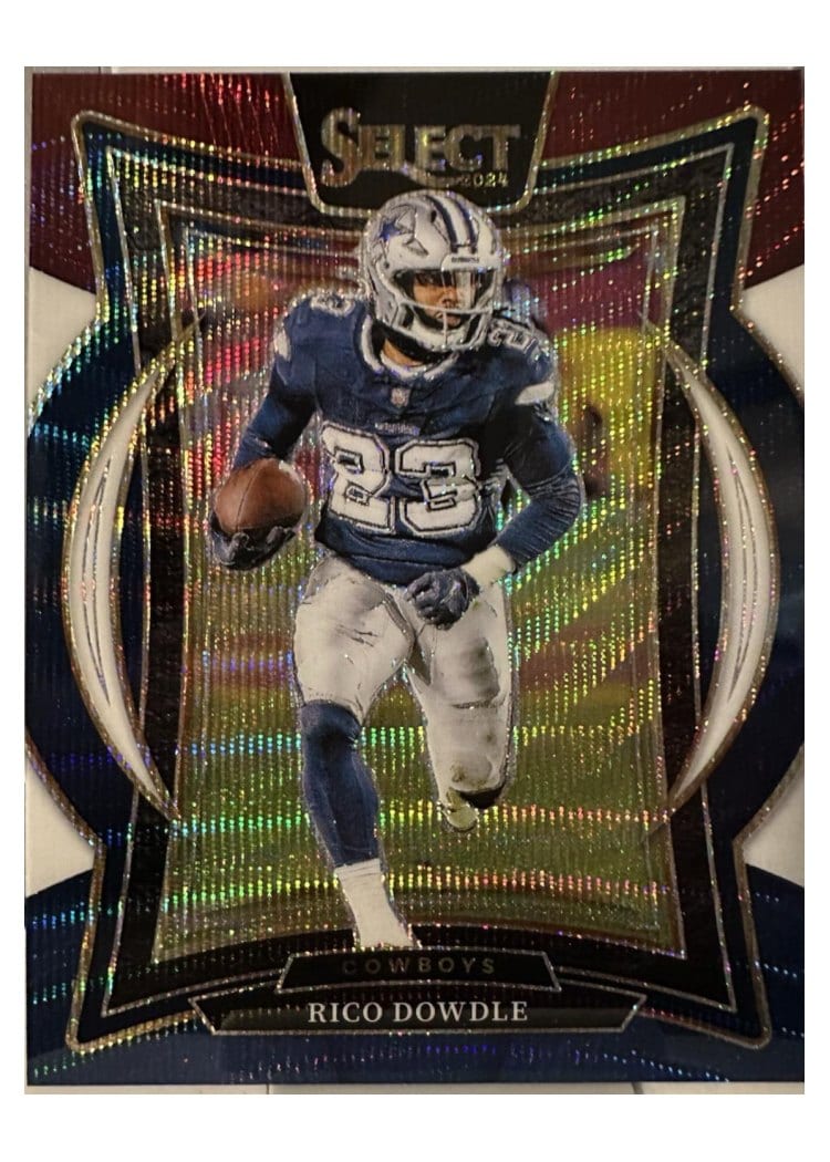 2024 Panini Select Base Set Rico Dowdle #90 card