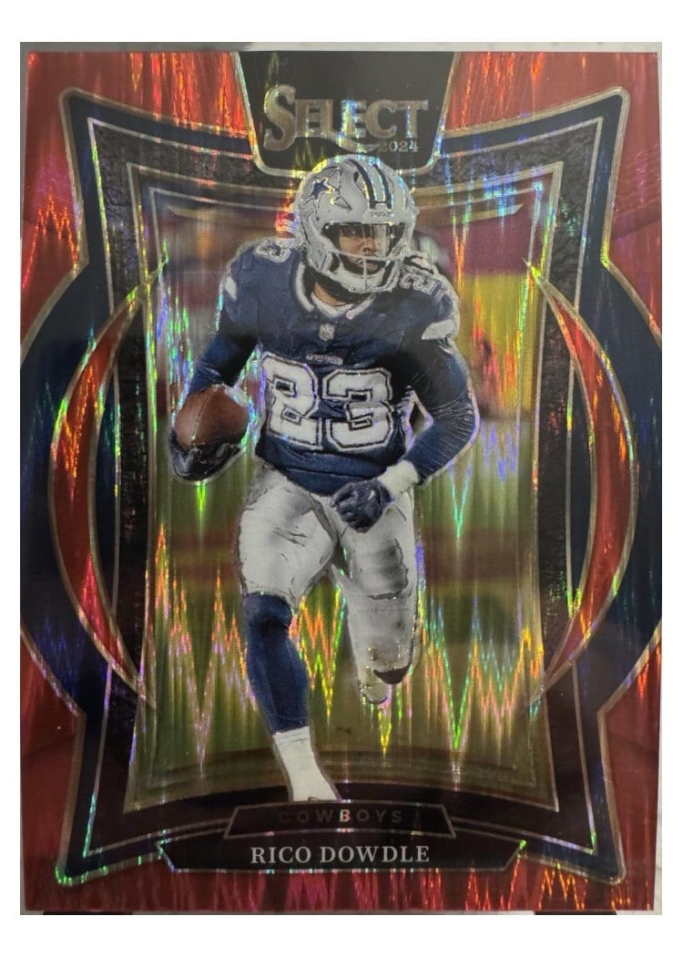2024 Panini Select Base Set Rico Dowdle #90 card