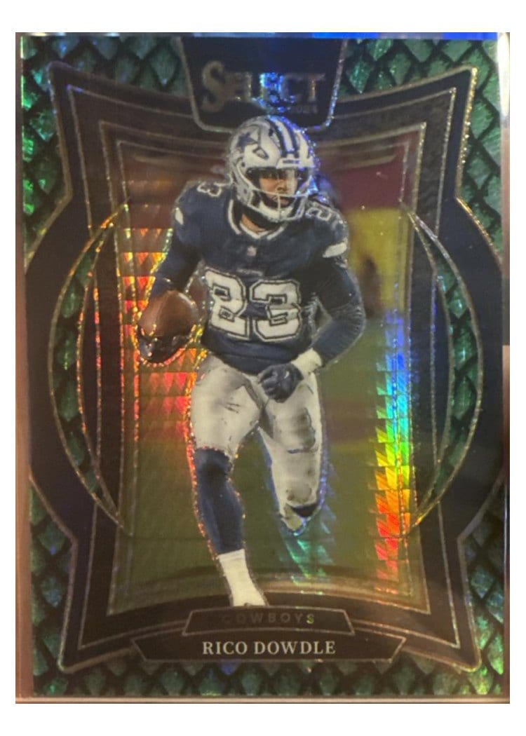 2024 Panini Select Base Set Rico Dowdle #90 card