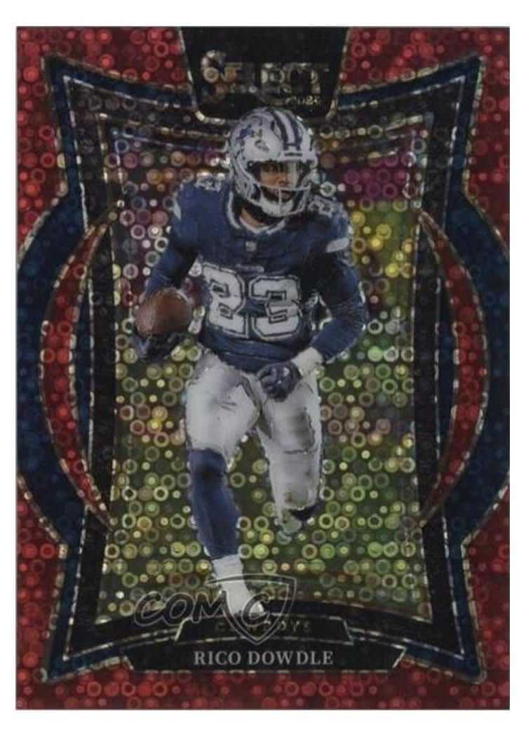 2024 Panini Select Base Set Rico Dowdle #90 card