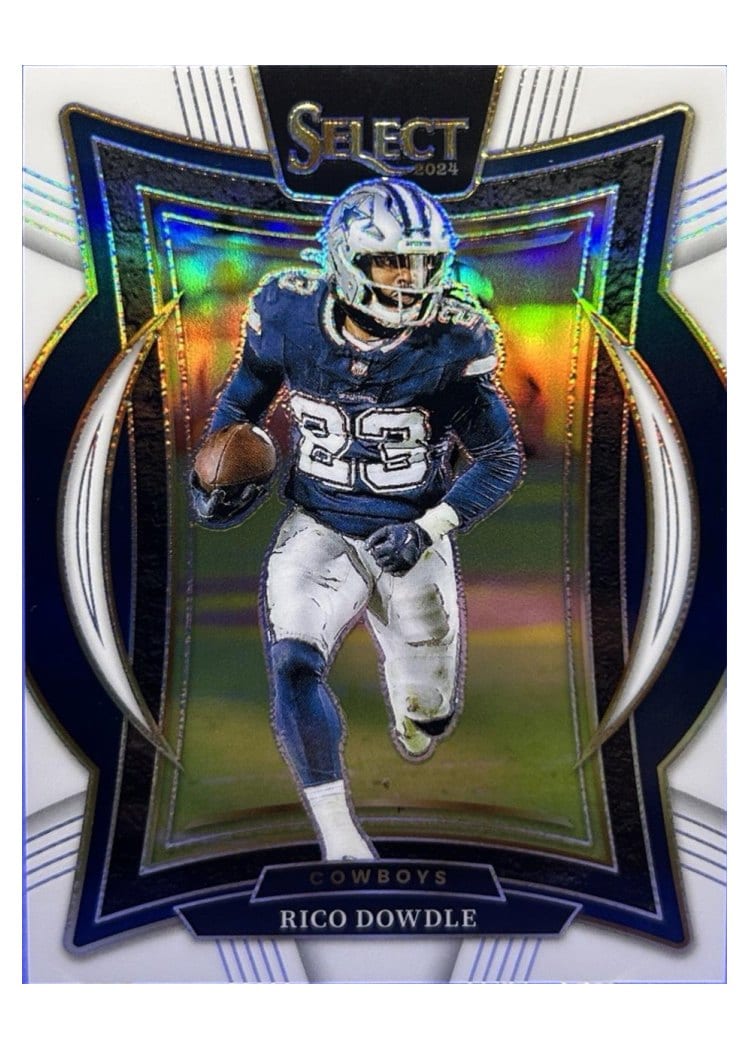 2024 Panini Select Base Set Rico Dowdle #90 card
