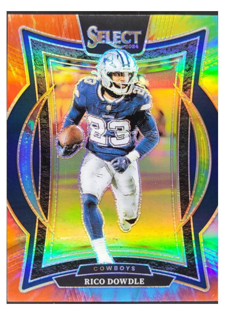 2024 Panini Select Base Set Rico Dowdle #90 card