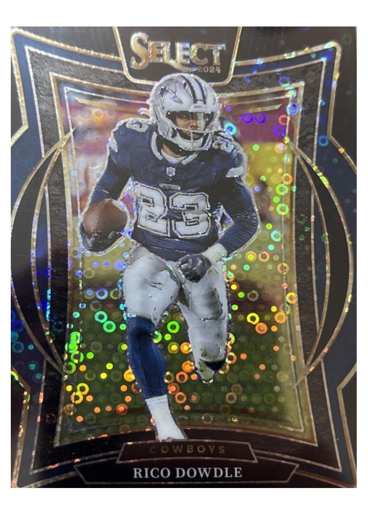 2024 Panini Select Base Set Rico Dowdle #90 card