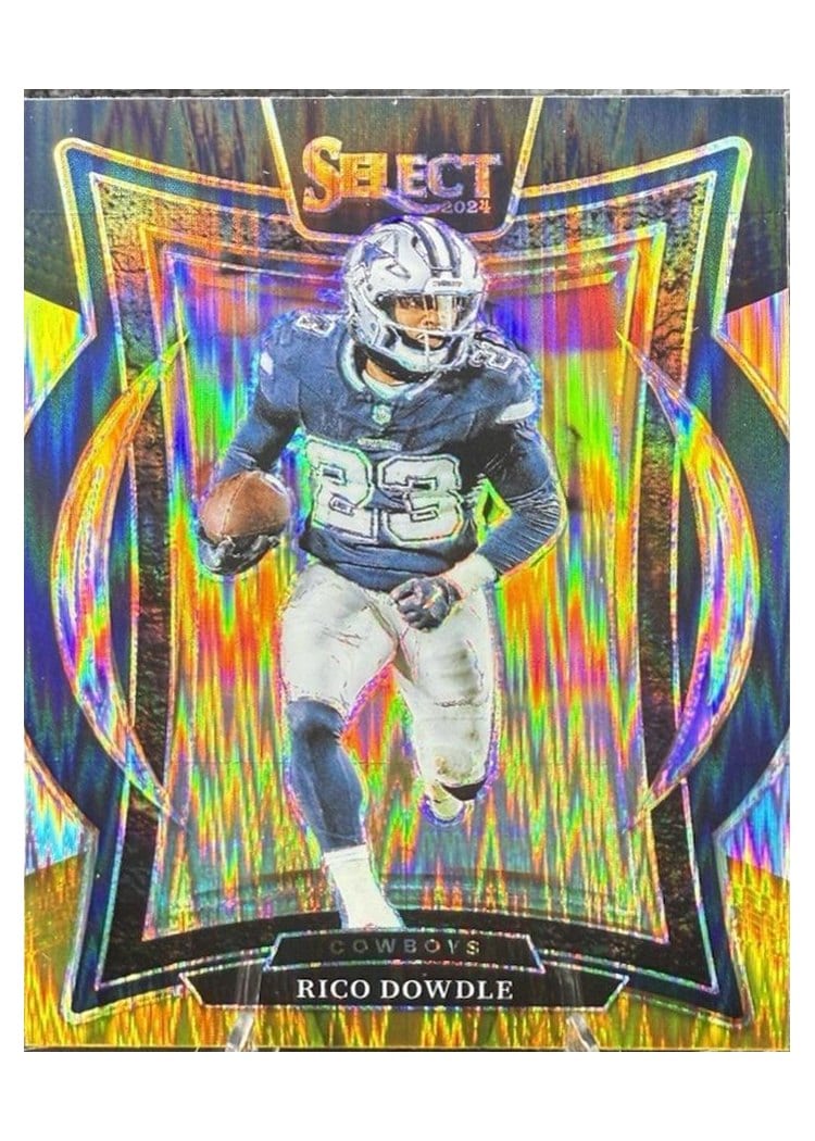 2024 Panini Select Base Set Rico Dowdle #90 card