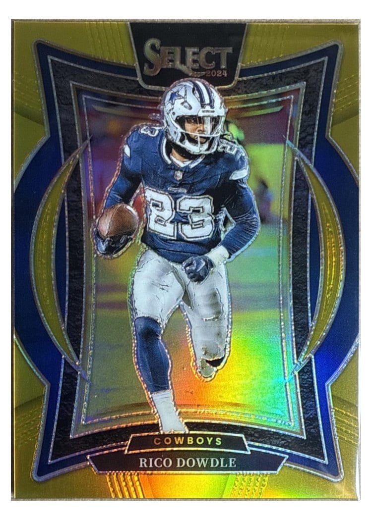 2024 Panini Select Base Set Rico Dowdle #90 card