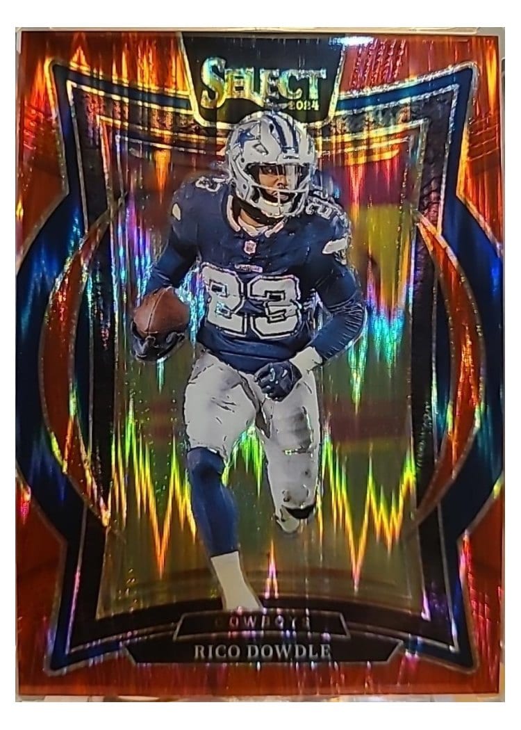 2024 Panini Select Base Set Rico Dowdle #90 card