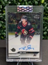2023-24 Upper Deck Clear Cut Base Set Ridly Greig #CC-RG card