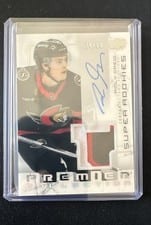 2023-24 Upper Deck Premier 2003-04 Rookie Patch Autograph Ridly Greig #SRR-RG