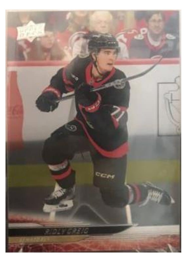 2024-25 Upper Deck Base Set Ridly Greig #131 card