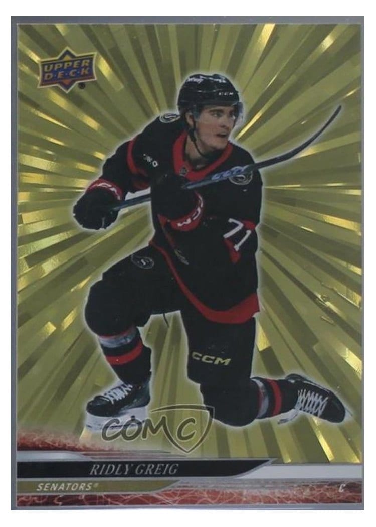 2024-25 Upper Deck Base Set Ridly Greig #131 card