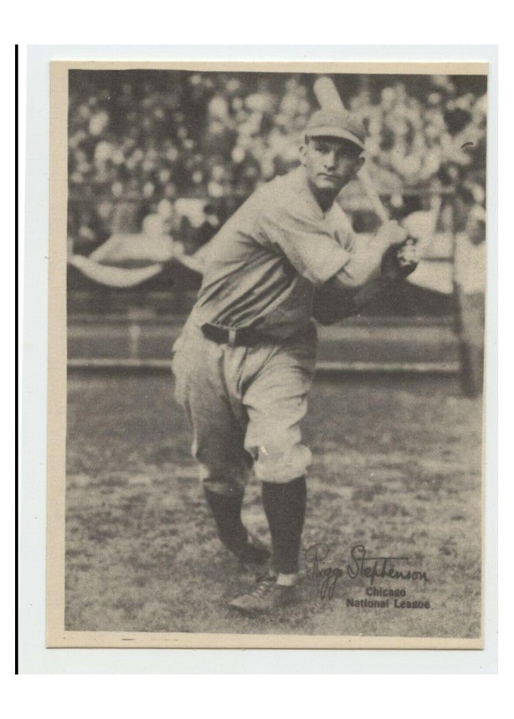 1929 R316 Kashin Publications Riggs Stephenson card
