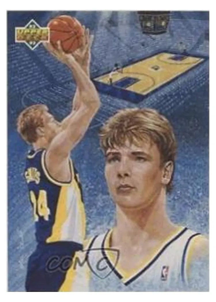 1992 Upper Deck Rik Smits #52 card