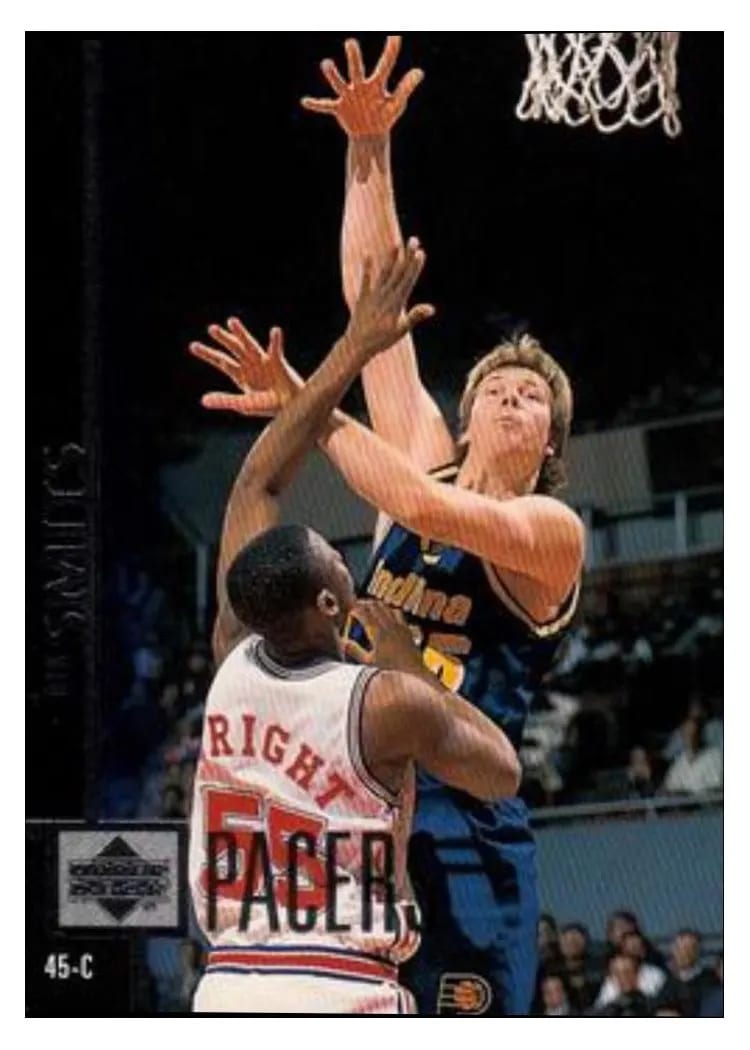 1997 Upper Deck Rik Smits #52 card