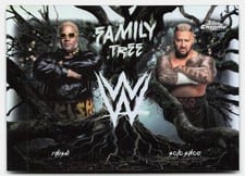 2026 Topps Chrome WWE Family Tree Rikishi #FAM-RS card