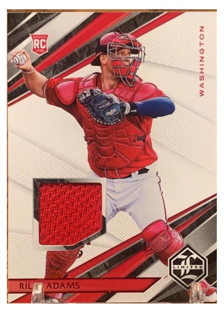 2022 Panini Chronicles Limited Swatches Riley Adams #LS-RA card