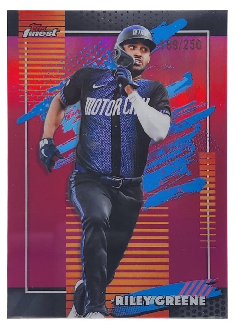2026 Topps Finest Riley Greene #108 card
